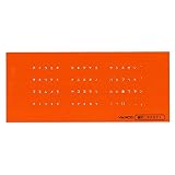 バンコL型テンプレート_細字カタカナ1：【製図用品】：210-0565