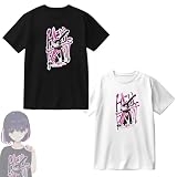 [HESHI] 隠杏珠 Tシャツ 半袖 ライムライト・レモネードジャム 同じ服 上着 綿 日常服 丸首 学生 柔らかい 肌着 快適 通気性 男女兼用 ゲームグッズ ファッション 潮流 祝日贈り物 誕生日 プレゼント (2XL,ホワイト)