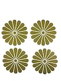 菊紋 4枚組 車 ステッカー バイク 金 各約縦6.0cm×約横6.0cm カッティングシート ステッカー