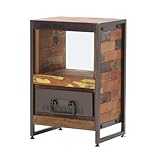 d-Bodhi FERUMシリーズ ナイトスタンドテーブル 幅40×奥行30×高60cm 111919