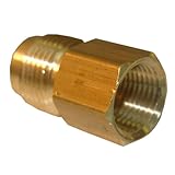 LASCO 17-4645 1/2-Inch Flare by 1/4-Inch Female Pipe Thread Brass Adapter by LASCO