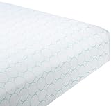 SwaddleDesigns Cotton Crib Sheet Made in USA Premium Cotton Flannel SeaCrystal Mod Circles [並行輸入品]