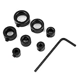 Idealhereドリルストッパー+ 六角レンチ セット3/4/5/6/8/10/12mm 深さ 調節に 木工用