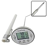 Digital Cooking Thermometer - INSTANT READ & LIFETIME GUARANTEE - For BBQ Grilling Candy Chocolate M