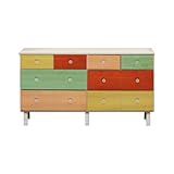 アルファタカバ カラフルシリーズ マッシュ 120cm幅3段 (カラフル)