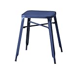 スチールスツール ( スタッキング可 チェア ) ブルー RKC-272BL