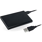 PC King 外付けハードディスク 容量:500GB / 2.5インチ HDD/データ保存/薄型、静音/ポータブル/電源不要/簡単接続/PC King