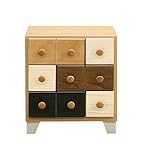 大川家具 nakakei チェスト ポーチ 40cm幅3段 117782