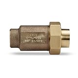 Zurn Wilkins 12ufx12 F-700 X Lデュアルチェックバルブ、1 / 2インチUnion Fnpt Inlet X 1 / 2インチFNPTコンセント
