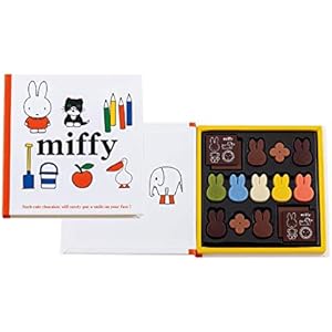 モロゾフ ミッフィー ピクチャーブック 37g/15個入 | バレンタインチョコレート ギフト用専用袋付き