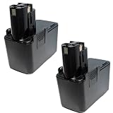 【JC】2個セット BOSCH 9.6V ニッケル水素 互換バッテリー 大容量 3.3Ah [B] PSR9.6VES GSR9.6VES 対応