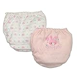 女児キルト２枚組ショーツ（うさぎ柄）7537下着　肌着　女の子100/110/120/130 (130)