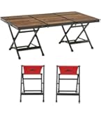 Amazon | ロゴス(LOGOS) LOGOS Life ベンチテーブルセット6