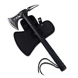 OLDF ガーデンアックス 斧高品質の戦術アックストマホーク陸軍野外狩猟キャンプサバイバルマシェット軸多機能アブソリュートペッパーヘッド