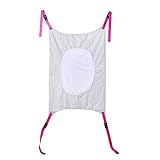 Tovadoo ベビー寝具 ハンモック 四色入 コットン 持ち運び便利 折り畳み可 外し簡単 おもちゃ収納用 出産祝い プレゼント　116*74cm (ホワイト)