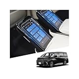 WEIPIN 【2枚入り】トヨタ アルファード ヴェルファイア 40系 リヤマルチオペレーションパネル 保護フィルム 超透明 反射防止 高感度タッチ アルファード40系 保護フィルム 4H 自己吸着 PET製 HydroAg+ フィルム トヨタ アルファード ヴェルファイア 40系 専用 アクセサリー カー用品