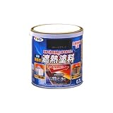 アサヒペン 水性屋根用遮熱塗料 スレートブラック 0.7L 【まとめ買い3セット】