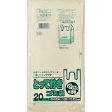 日本サニパック:サニパック Y-29とってつき20L-25L半透明 20枚 Y-29-HCL 型式:Y-29-HCL（1セット:20枚入）
