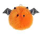 Aurora World Orange Puff Ball Bat Plush Orange 5 [並行輸入品]