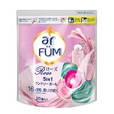 洗濯洗剤 アフューム ローズ ジェルマジックボール 5in1 柔軟剤入り 詰め替え (詰替20粒)