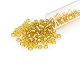 JewelrySupply MIYUKI 丸大ビーズ ケースビーズ バラビーズ 8/0 外径約3mm #3(702) 約3g入り