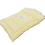 西川 ベビー布団セット 10点 日本製 レギュラーサイズ 70×120cm （ 肌掛け布団 合い掛け布団 敷き布団 まくら カバー キルトパッド 防水シーツ ） ベビー組布団 男女兼用