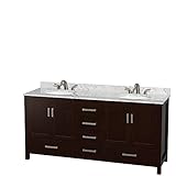 Wyndham Collection WCS141472DESCMUNOMXX Sheffield 72" [並行輸入品]