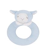 Angel Dear Ring Rattle, Blue Lamb by Angel Dear
