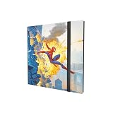 Gamegenic Magic:The Gathering Marvel's Spider-Man 24ポケットアルバム - 公式カードバインダー スパイダーマン&グリーンゴブリンが特徴 スリーブカード480枚収納 サイドローディングページ ゴムストラップ