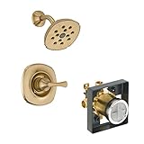 Delta Delta KSDAD-T14292-CZ Addison Shower Kit Pressure-Balance Single-Function Cartridge, Champagne