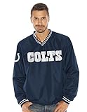 Indianapolis Colts nflメンズ" Stop & Go " Wordmarkプルオーバー刺繍ジャケット L