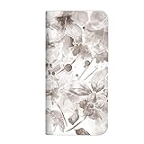 mitas TORQUE G1 KYY24 ケース 手帳型 ベルトなし 水彩 花 フラワー D (196)NB-0221-D/KYY24