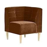 arne ダイニングチェア ソファー L字 カウチソファー コーナーソファー 日本製 完成品 LUNCH コーナー ナチュラル脚 モケット ゴールドベージュ