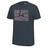 NCAAフットボールストライプStaple Tee M グレイ