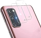 For Galaxy S20カメラフィルム [Gos Elec] Galaxy S20 5G SC-51A カメラ保護フィルム ラウンドエッジ加工 軟質ガラスフィルム 自己吸着 キズ防止 高光透過率 GalaxyS20 レンズ液晶保護フィルム [2枚入り]