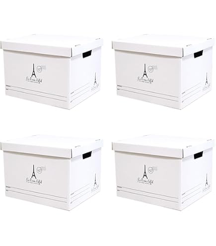 Amazon.co.jp: クラフトボックスM 6個セット 約41cm×約34.7×高さ約