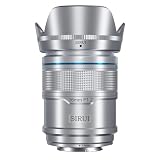 SIRUI Sniper 16mm オートフォーカスレンズ、F1.2 広角 APS-C カメラレンズ、X-T4、X-T5、X-H1、X-H2/H2S、X-T3、X-T30、X-S10 用 (X マウント、シルバー)