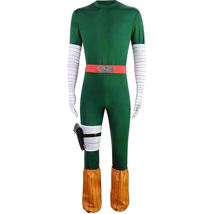 Amazon.co.jp: [JU MXEJAH] ロック・リー コスプレ衣装 ナルト