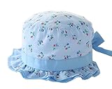 [花-1]女の赤ちゃんの日帽子夏のバケットハットベビーフィッシャーマンキャップ