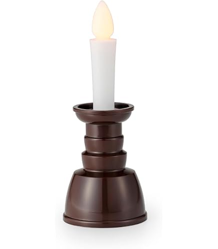 希少な「バネ押し上げ式蝋燭（ろうそく）ランプ」 Amazon｜Thecom LED ろうそく 仏壇用LEDろうそく 電池式 ロウソク