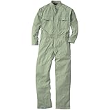 つなぎ　9000　オーバーオール　続き服　長袖　16カラー (M, ライトオリーブ)
