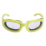 Asixx　キッチン用　保護メガネ　ゴーグル　料理用　タマネギ、油煙 、蒸気、ガス粉塵、激辛対応　軽量　目を保護　グリーン