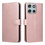 Gedurya moto g66j 5G ケース 手帳型 moto g66y 5G 用 手帳型ケース モトローラ モトg66j 5g スマホケース motorola g66y 5G 携帯カバー 6.7インチ対応 マグネット開閉式 カード収納 スタンド機能 全面保護 財布型 薄型 軽量 (レッド)