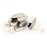 uxcell スプリングロードキッチン キャビネット　食器棚　扉　プッシュキャッチラッチ ロック 6個入