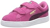 [プーマ] PUMA キッズシューズ スウェード2 ストラップキッズ 356274 30 (カーマインローズ/イタリアン プラム/20.0)