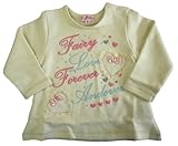 FairyBaby ハートレーストレーナー 90cm アイボリー[150] 裏毛 S21415-24