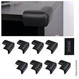 Table Corner Guards - 8 Pack, Black - Protects Your Baby / Child from Bumping or Falling Injuries - 