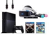 PlayStation VR Start Bundle 5 Items:VR Headset,Move Controller,PlayStation Camera Motion Sensor,Play