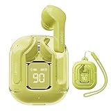 ラスタバナナ スマホ iPhone 用 Bluetooth 5.3 完全ワイヤレス ステレオイヤホン カナル calon ライムイエロー RTWS06LY