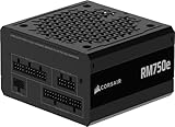 CORSAIR RM750e 2025モデル PC電源ユニット 750W PCIE 5.1 対応 80PLUS Gold認証 ATX 3.1 認証済 フルモジュラー 12V-2x6 ケーブル付属 CP-9020295-JP